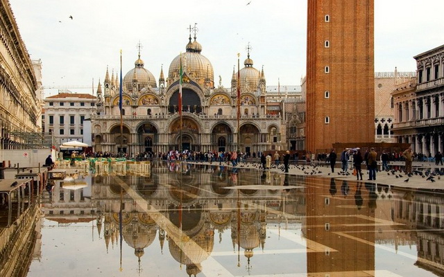 Десять самых романтичных мест Европы. Площадь Святого Марка. Венеция