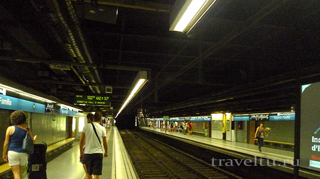 Барселона метро
