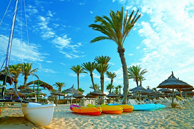 пляж Туниса