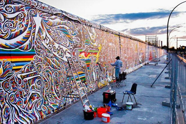 Роспись Берлинской стены