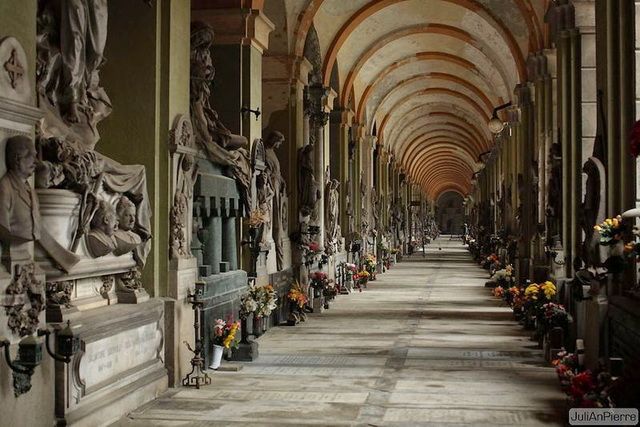 Кладбище Стальено в Генуе